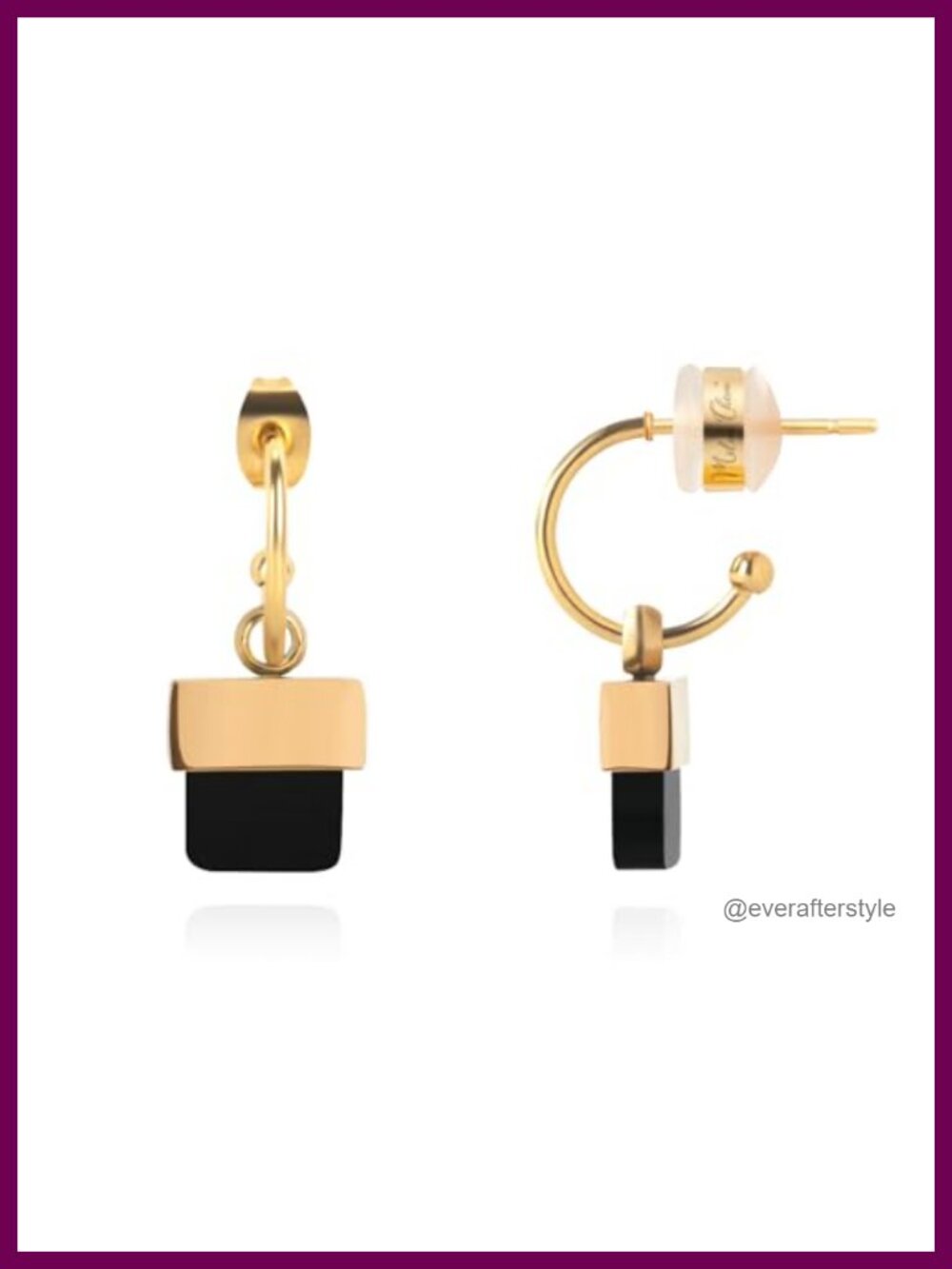 14K Gold Plated Mother of Pearl Dangle Beaded Leverback Earrings for Women